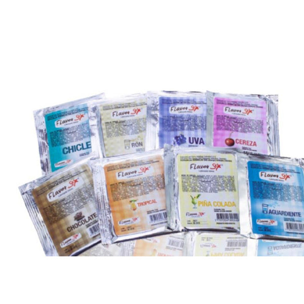 Lubricantes Calientes de Sabores (sachet)