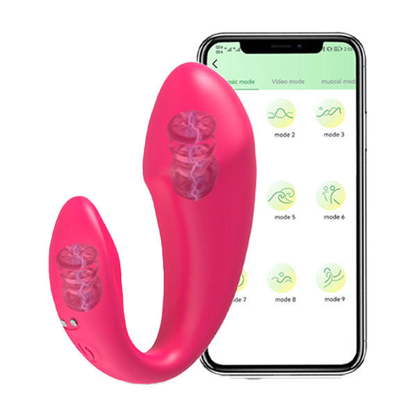 Rage - Vibrador Con App Doble Estimulación Desire
