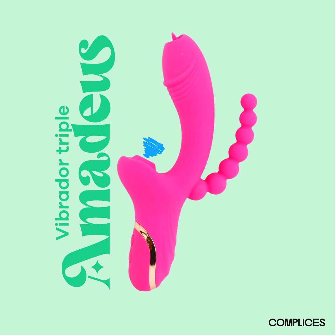 AMADEUS Juguete para triple estimulación