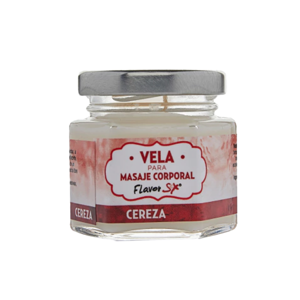 Vela Erótica para Masaje Cereza