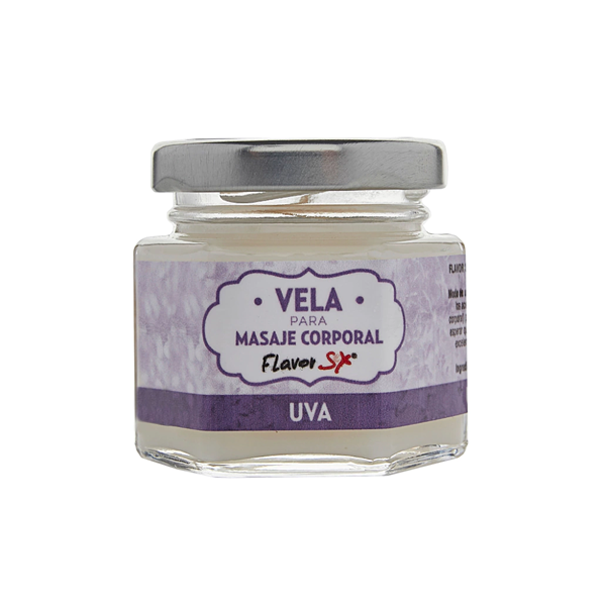 Vela Erótica para Masaje Uva
