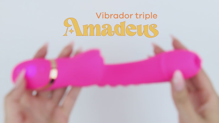 AMADEUS Juguete para triple estimulación