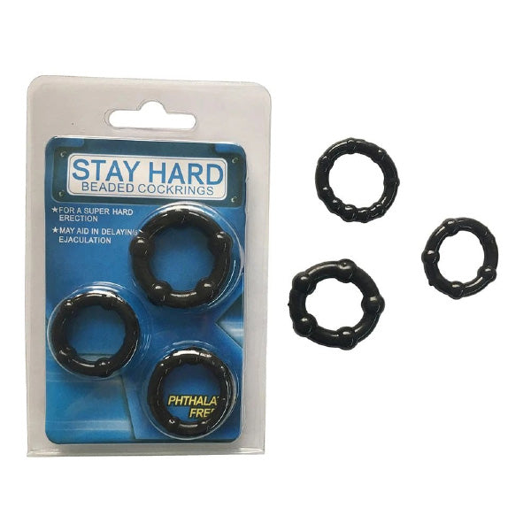 Kit Anillos Stay Hard Estriado