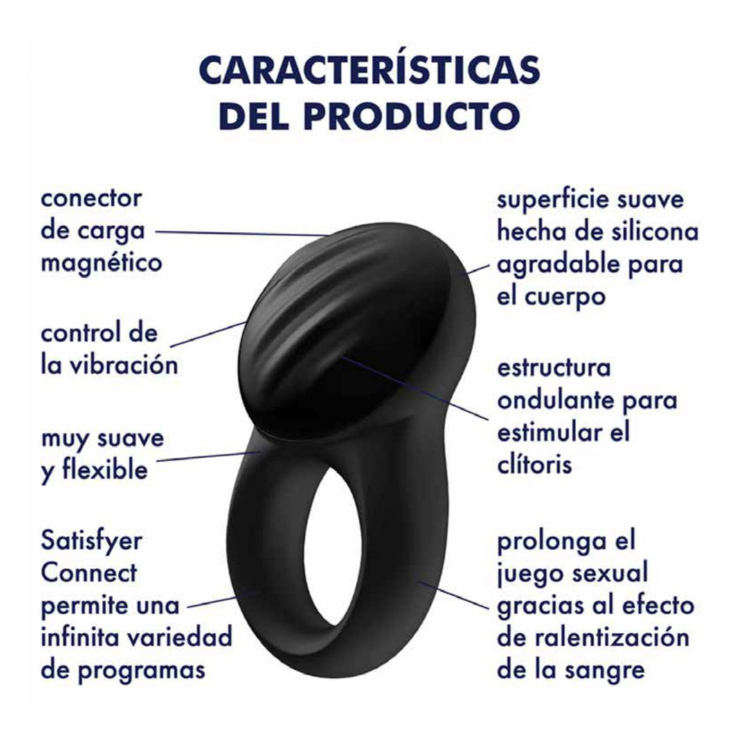 Anillo Vibrador Satisfyer Signet Ring (App)